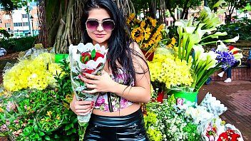 Mamacitaz - leidy silva - üppiges lateinamerikanisches Mädchen im legalen Alter Teenager schlug hart in Hawt Drei-Einige