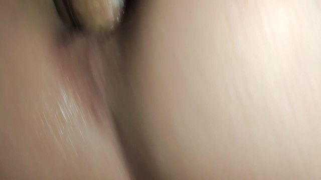 Slim hirsute milf takes unfathomable anal. close up